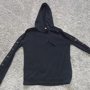 Black hoodie